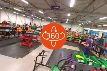 360 degree video tour in the assembly of Van Raam