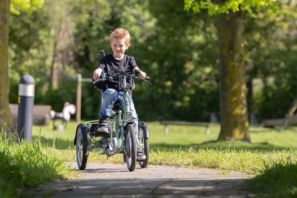 Electric tricycle for kids Mini Van Raam