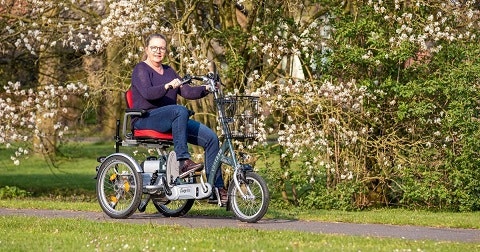 Easy Go 3 wheel scooter for elderly by Van Raam