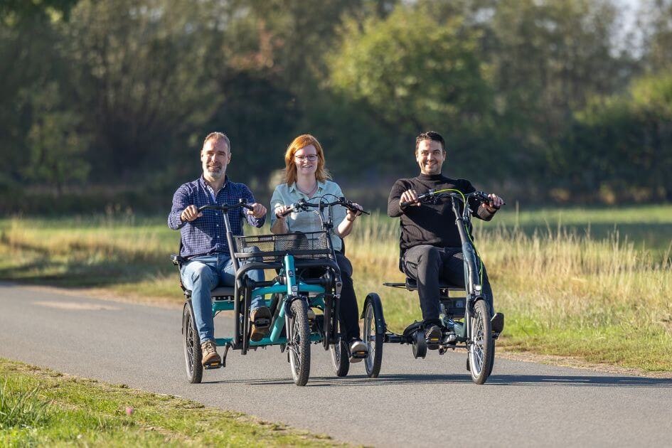 pedal assistance or not on a Van Raam bike