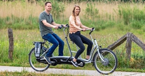 Die einzigartigen Fahreigenschaften des Van Raam Twinny Tandems