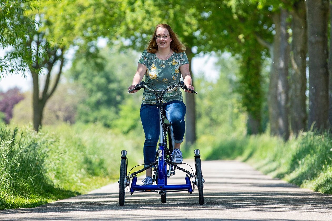 5 unique riding characteristics of a van raam bicycle with two wheels in front viktor and viktoria