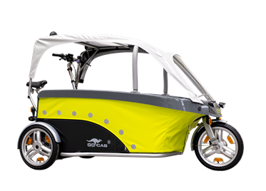 gocab elektrofahrrad taxi fur 8 kinder