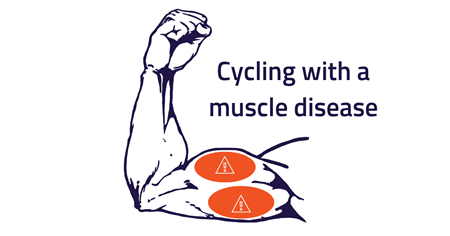 Cycling with a muscle disease