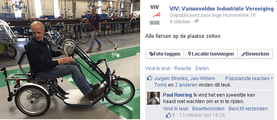 Handbike Van Raam