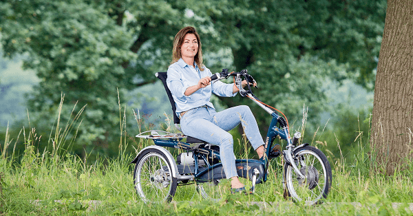 Avoid falling off the bike and choose a tricycle