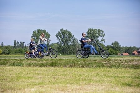 Traditionele driewielfiets