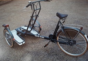 wheelchair transport bike veloplus1 1992