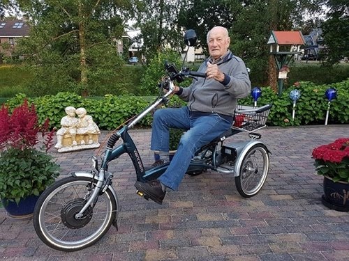 tricycle for adults by van raam review user experience rob berendsen