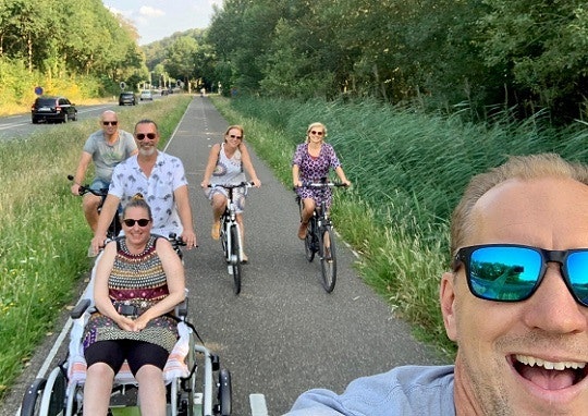 veloplus fahrradverleih fur rollstuhltransporte van raam fam geertsma