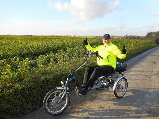 Experiences des utilisateurs le tricycle pour les adultes Easy Rider Ivan Bruers