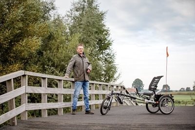 easy sport recumbent trike van raam johan smith photo sandra pouwels