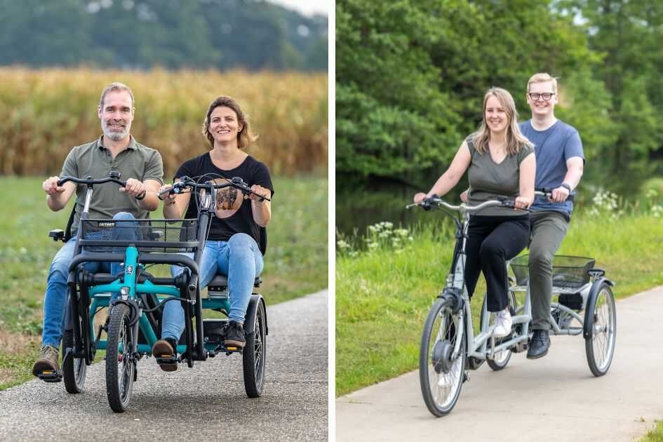 Tricycle for 2 persons from Van Raam
