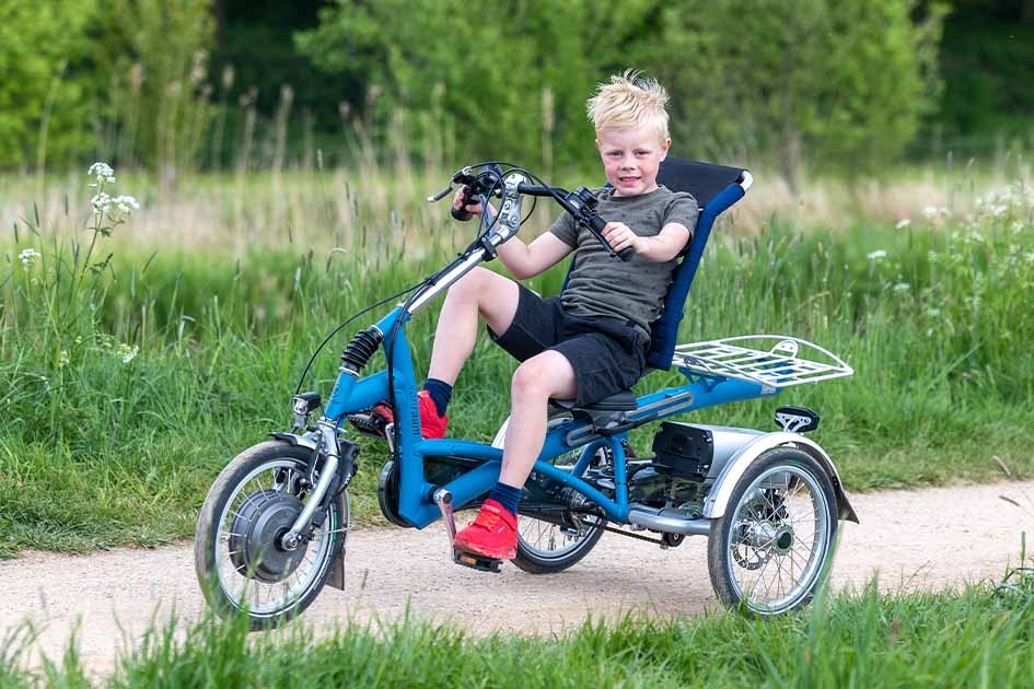 Unique riding characteristics of the Easy Rider Small trike