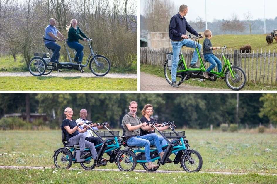 Tandem fahren macht super Spaß und steigert den Schwierigkeitsgrad