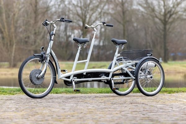 benefits of a van raam tandem for people with disabilities van raam twinny plus