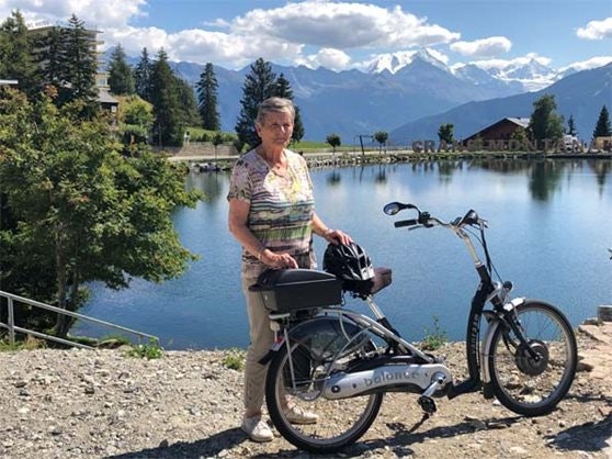 klantervaring balance fiets met lage instap schalkwijk