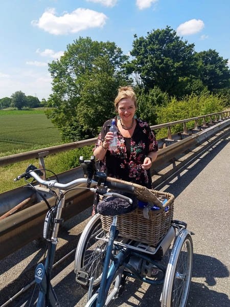 Van Raam Maxi tricycle bike review Yvonne Brans