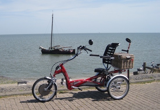 tricycle bike for adults easy rider user experience margriet and ger de graaf