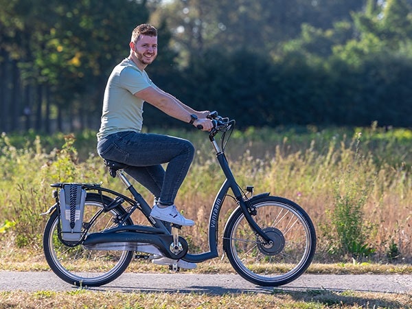 lage instap fiets balance van raam