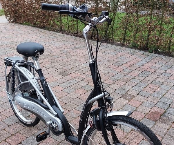 Balance low step ebike with eccentric crank Van Raam