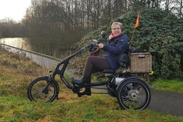 Customer experience Cisca Oudenaarden Easy Rider tricycle