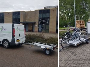 Bike carrier for Van Raam bike for rent of buy at ViaErwin