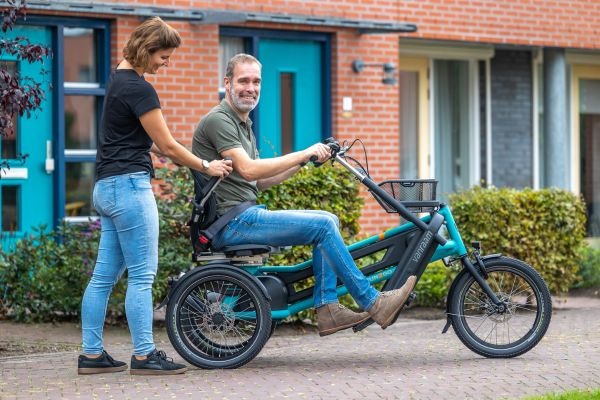 Duofiets Fun2Go met opklapbare armleuningen Van Raam