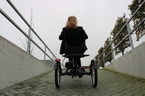 Van Raam Easy Rider fietsen in de bergen met bergverzet optie