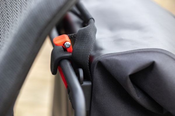 Gepäckträger mit Fahrradtasche für Van Raam Easy Rider Compact