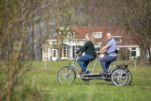 van raam tandems voor fietsen na een beroerte