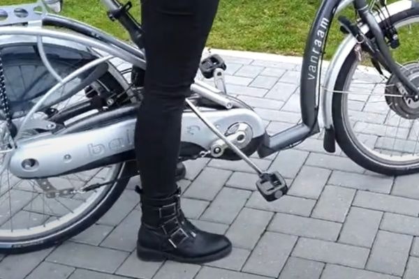 Van Raam lage instapfiets Balance stilstaande crank