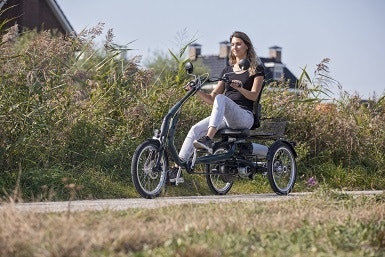 voordelen van raam easy rider driewielfiets trapondersteuning