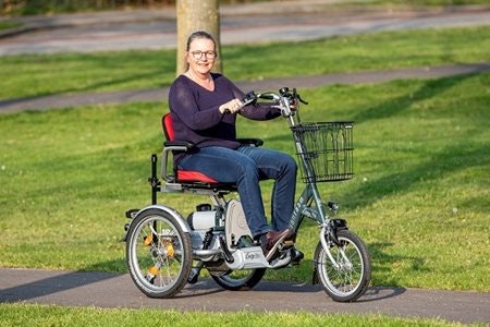 Easy Go scootmobielfiets Fietsen met longziekte COPD Van Raam