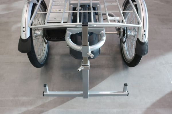 Walker holder preparation option by Van Raam