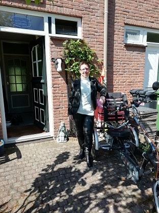 benutzererfahrung sesseldreirad Easy Rider Van Raam Sandra Kranenburg