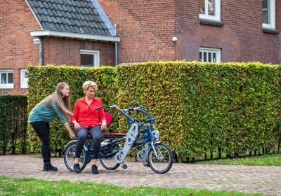 Fun2Go special needs side by side trike