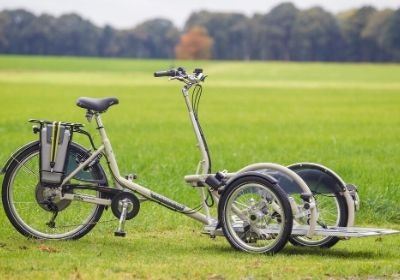 Van Raam VeloPlus Rollstuhl Transport Fahrrad