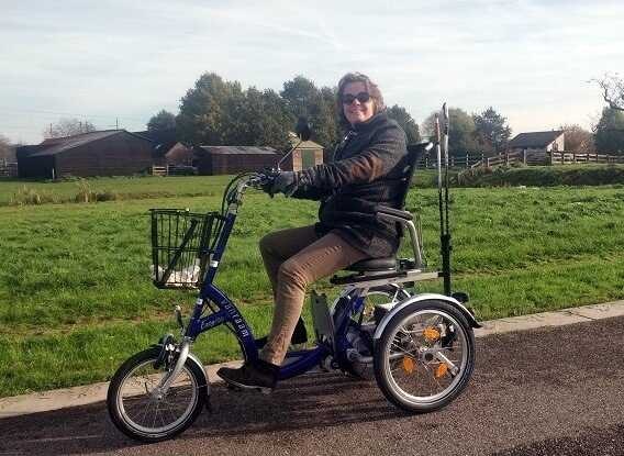 Customer experience  Astrid van der Plank scooter bike Easy Go