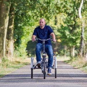 Mens low step bike Maxi Comfort by Van Raam