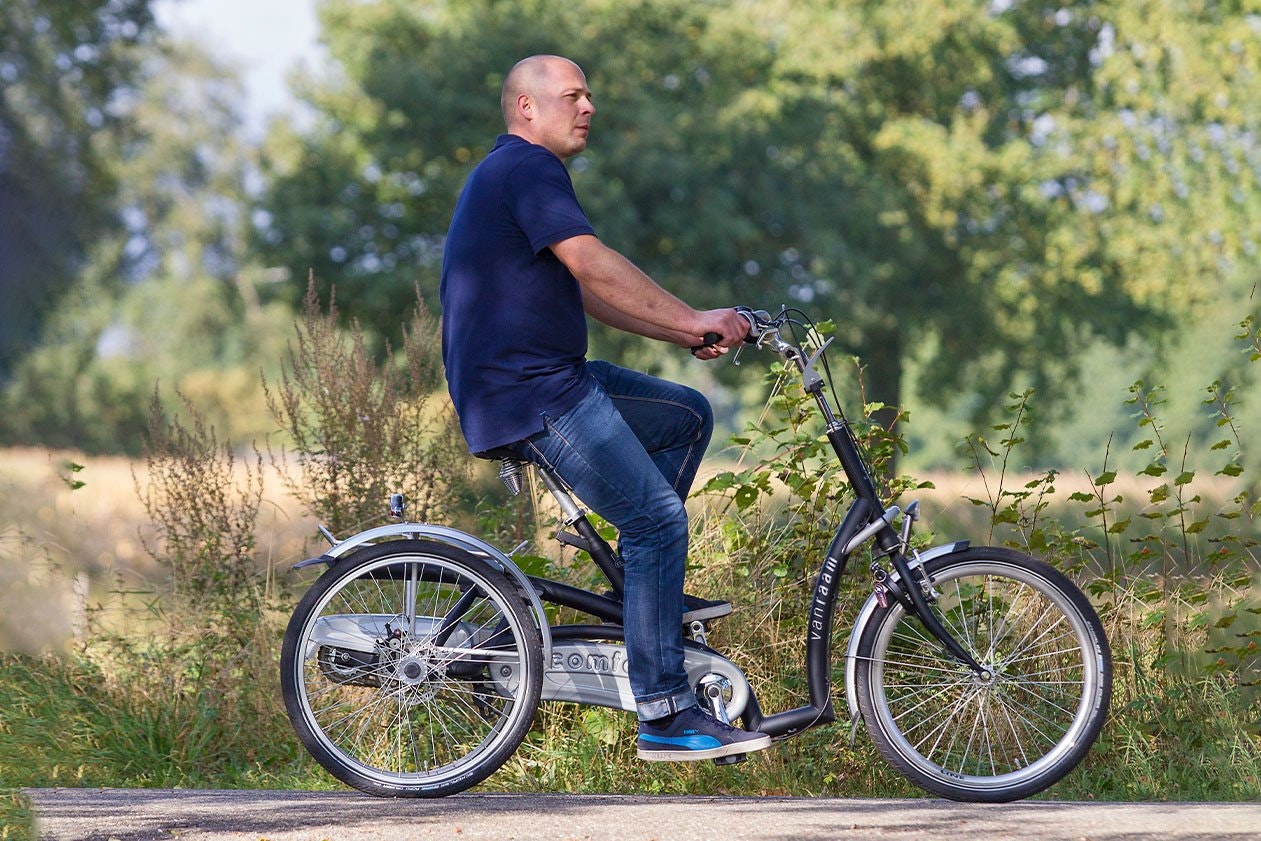 Herrenfahrrad niedriger Einstieg Maxi Comfort von Van Raam