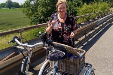 Kundenerfahrung Maxi Dreirad Fahrrad Yvonne Brans