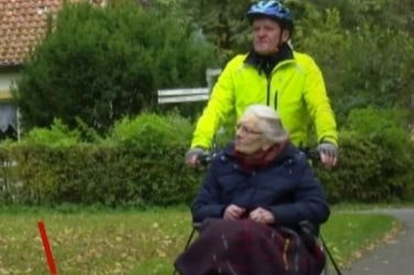 Kundenerfahrung Rollstuhltranportfahrrad VeloPlus Margret Bussen