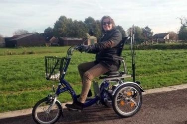 Kundenerfahrung Elektromobil-Dreirad Easy Go - Astrid van der Plank