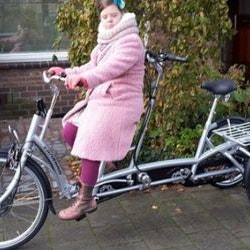 User experience tricycle tandem Twinny Plus - Tessel and Mieke Klinkenberg