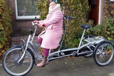 User experience tricycle tandem Twinny Plus - Tessel and Mieke Klinkenberg
