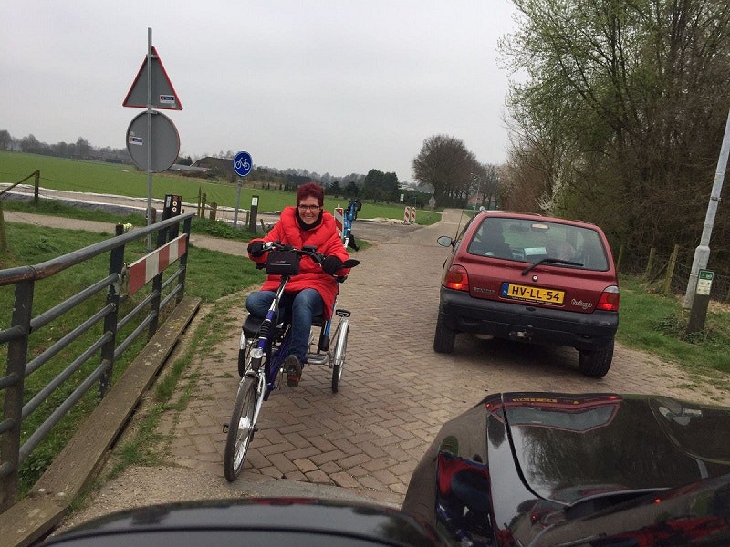 Willy Wienholts Easy Rider auf Brücke