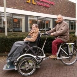 User experience wheelchair transport bike VeloPlus - Ton van Baaren