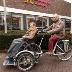 Gebruikerservaring rolstoeltransportfiets VeloPlus - Ton van Baaren