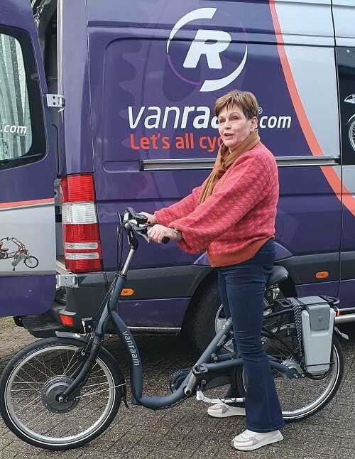 Velo a enfourchement plus bas Balance Van Raam Beppie